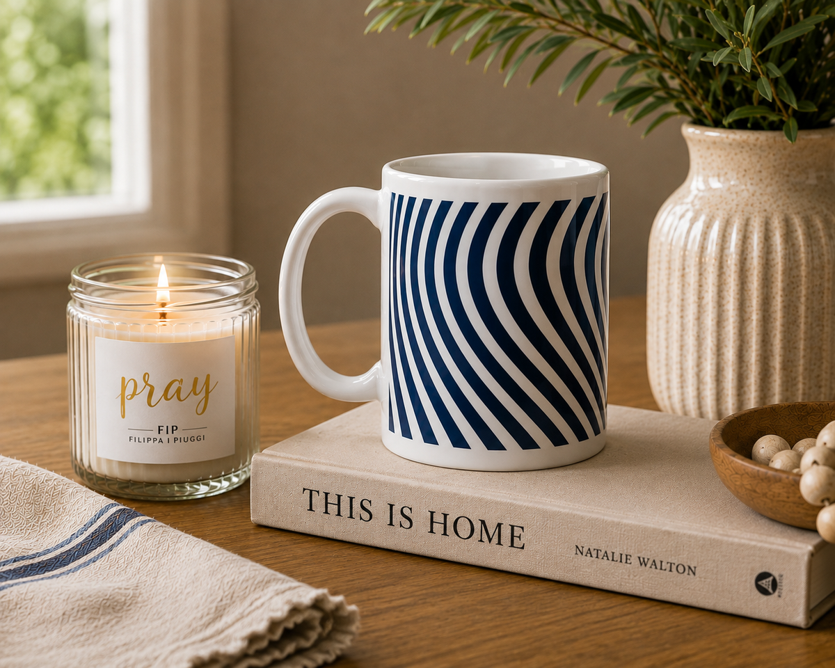 Riviera Stripe Mug