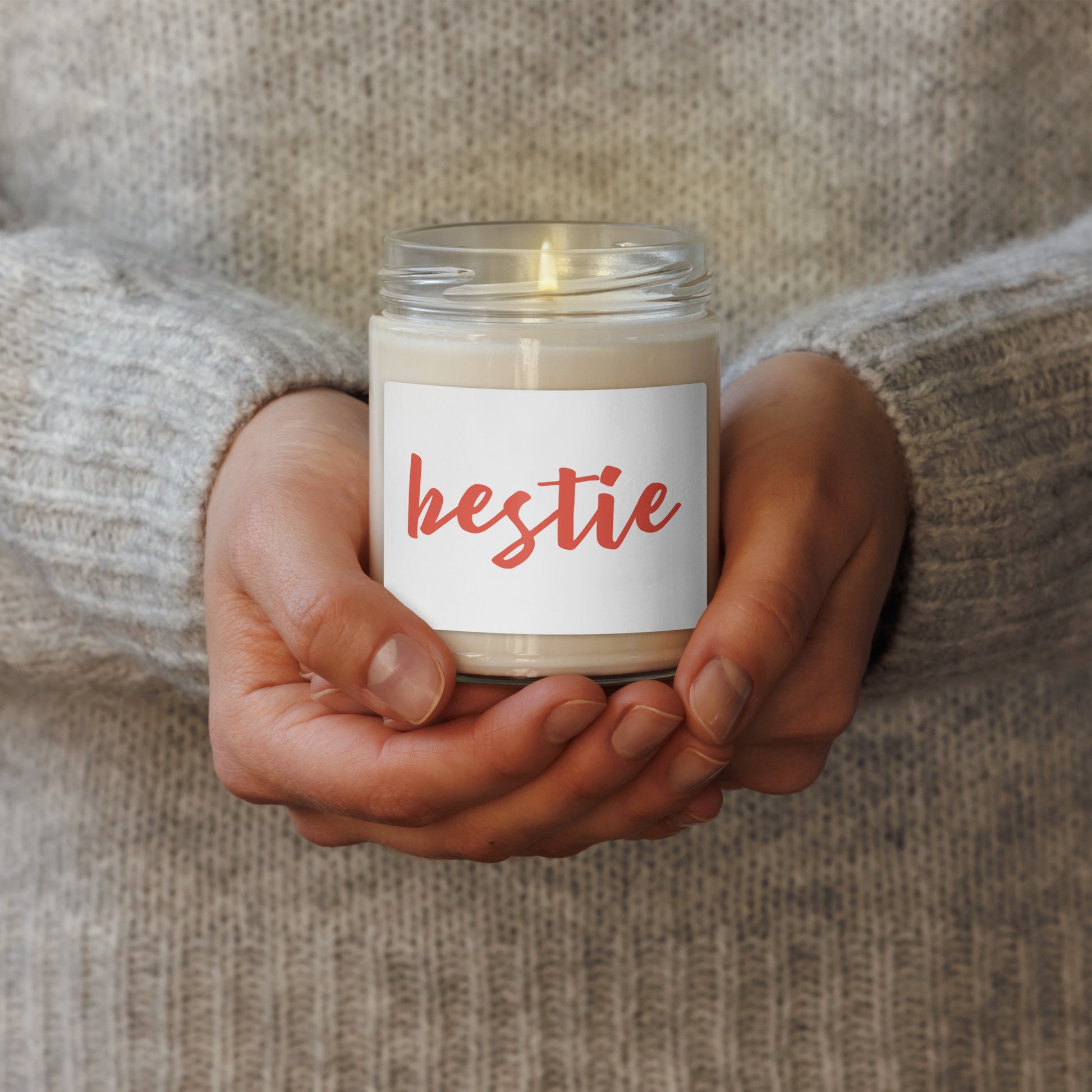 bestie soy scented candle 